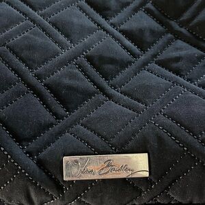 Vera Bradley Quilted Midnight Black Handbag